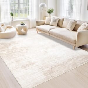 Area Rugs 8x10 Living Room: Washable Rug Modern Abstract Large Rugs